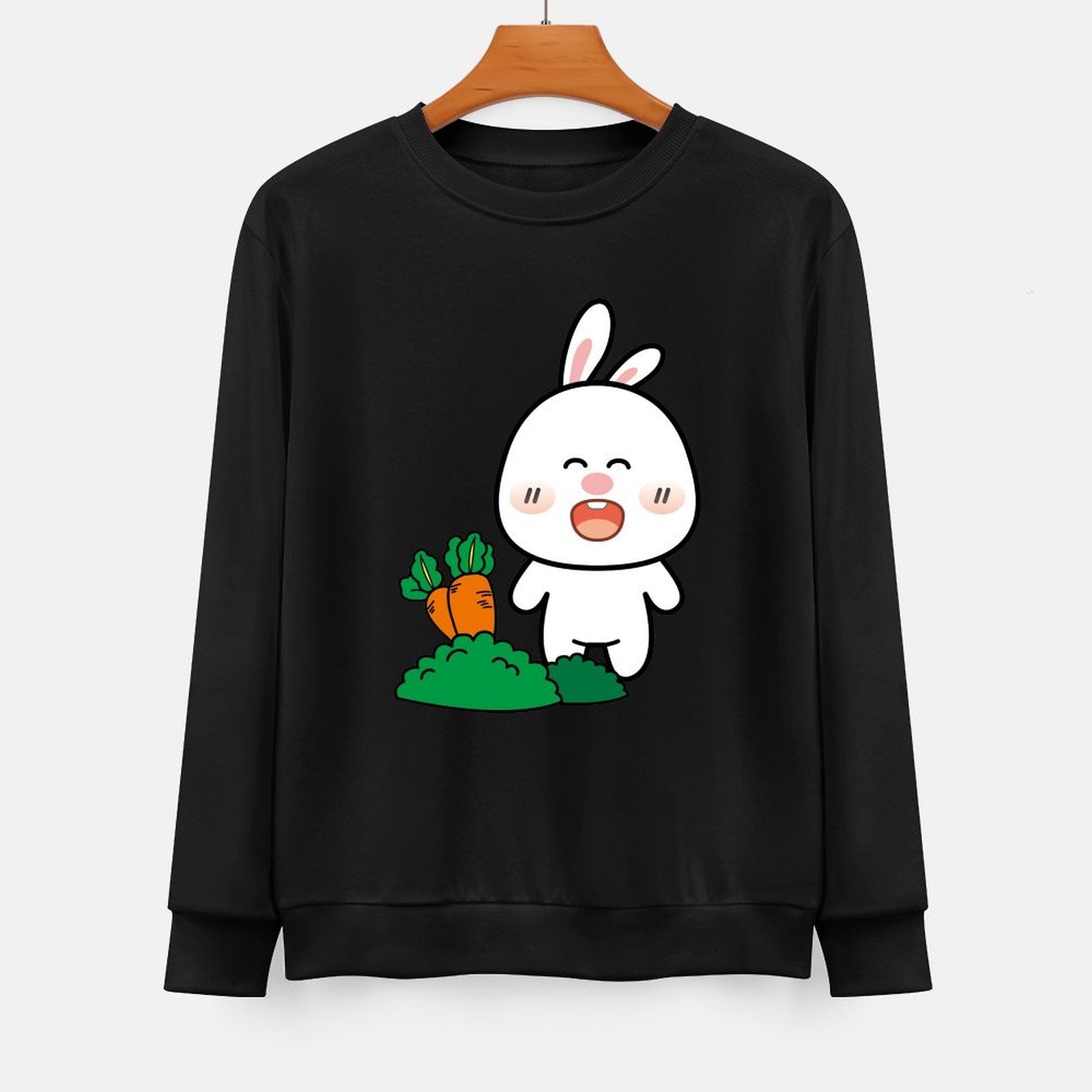 Front Patterned Long Sleeve TopBreathable Indoor